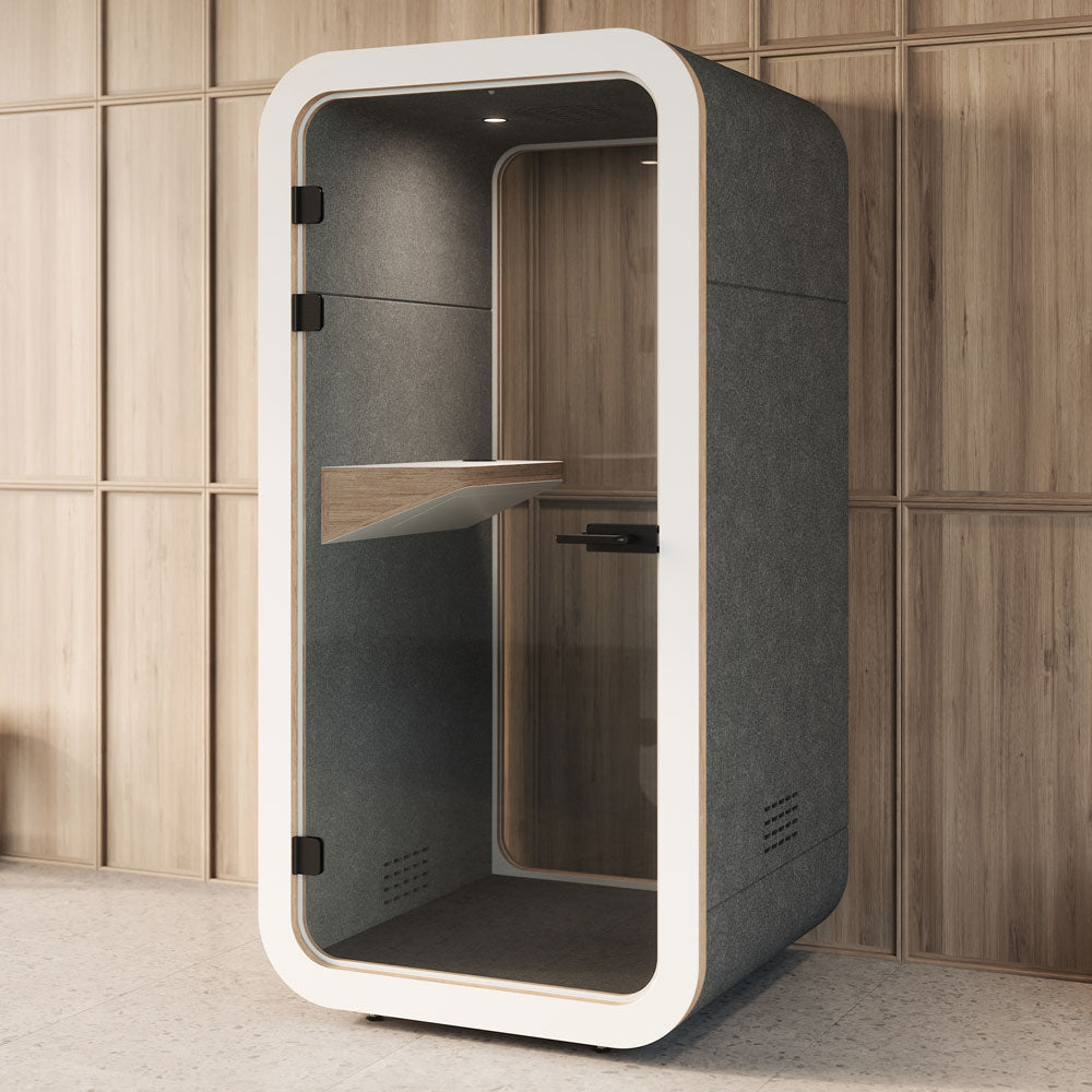 YOS A1 Cube Telefonbox | Telefonzelle | Akustikbox für Dein Büro | Silentroom auf Rechnung