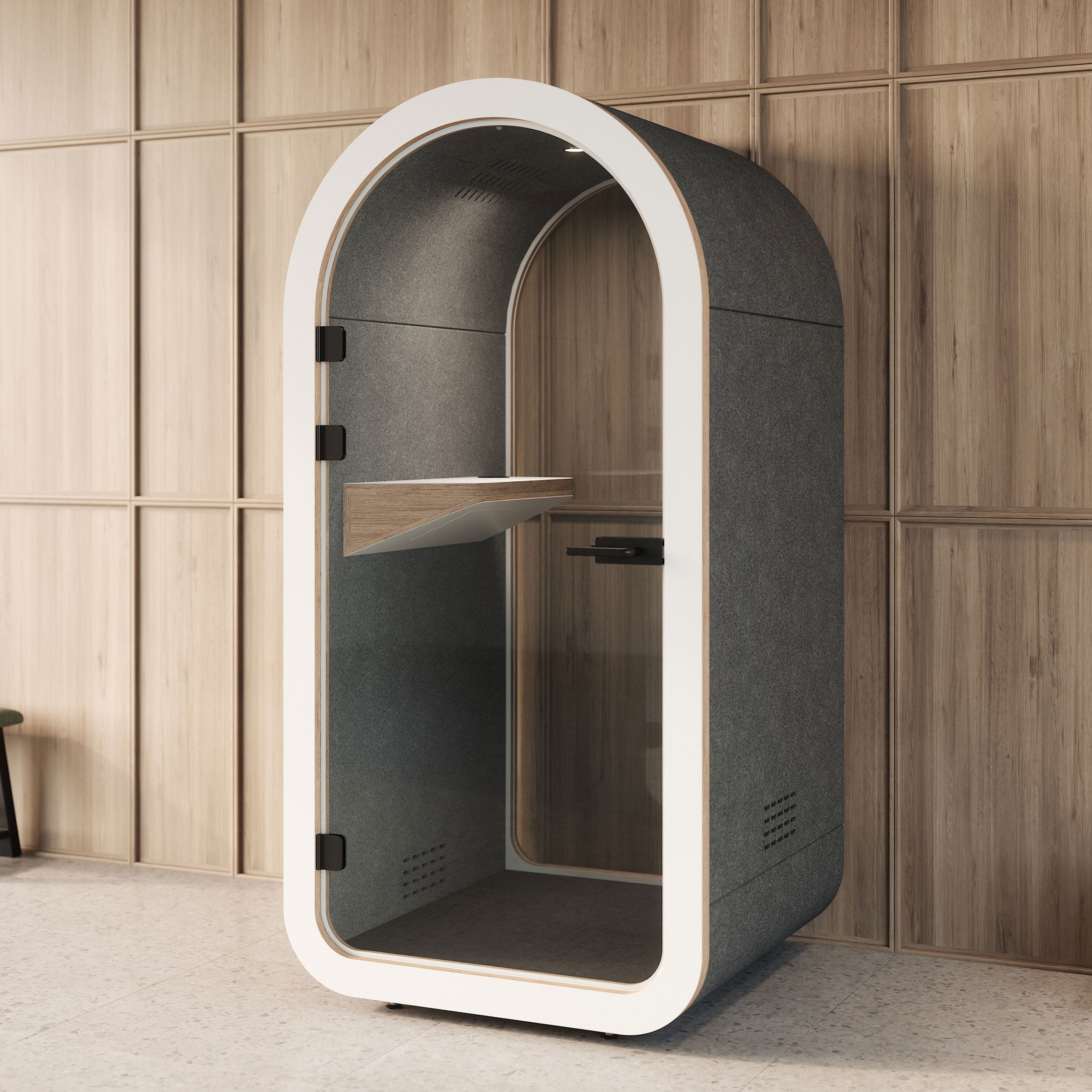 YOS A1 Sphere Telefonbox | Telefonzelle | Akustikbox für Dein Büro | Akustiklösung