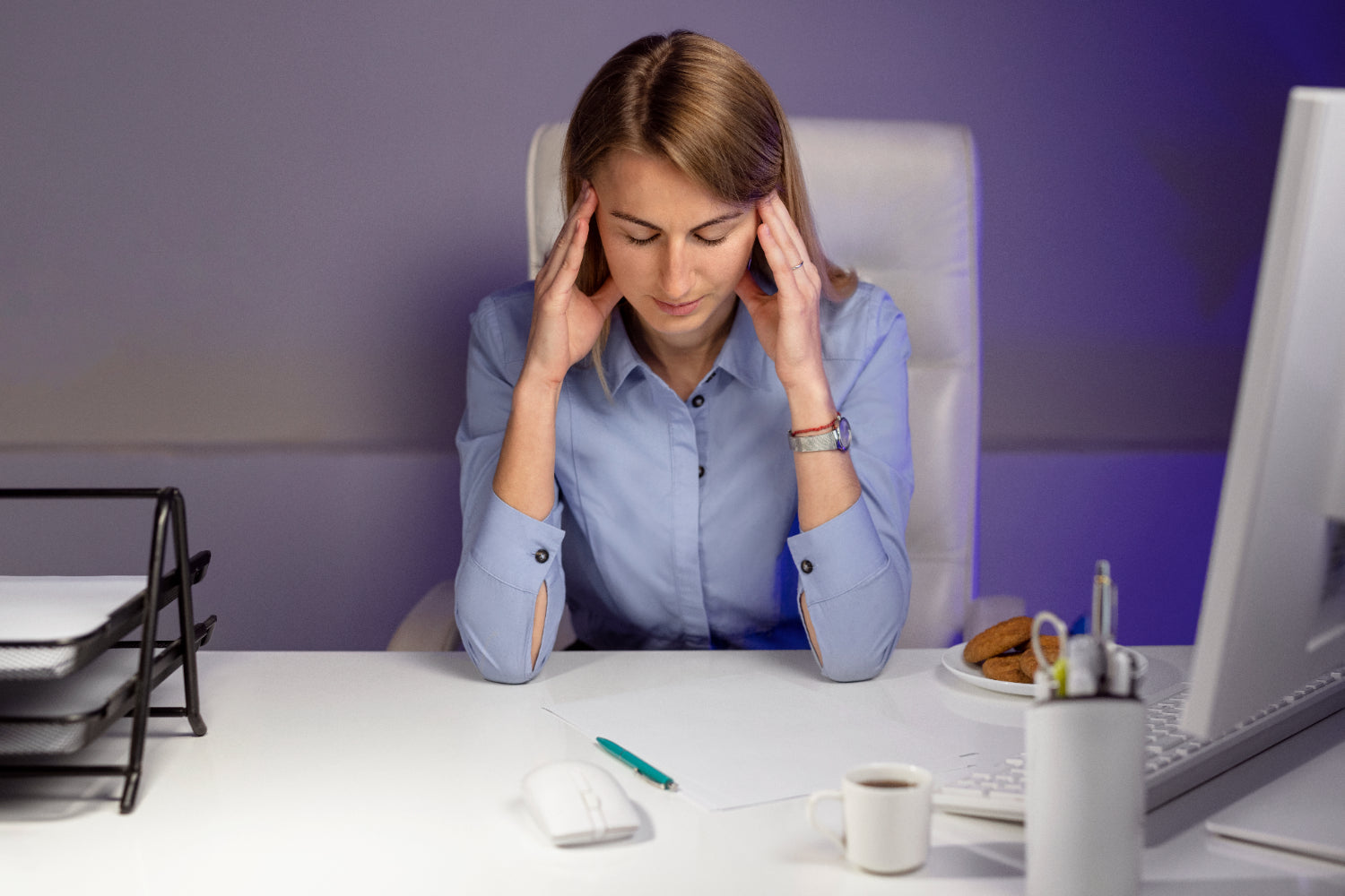 Tipps gegen Spannungskopfschmerzen im Arbeitsalltag
