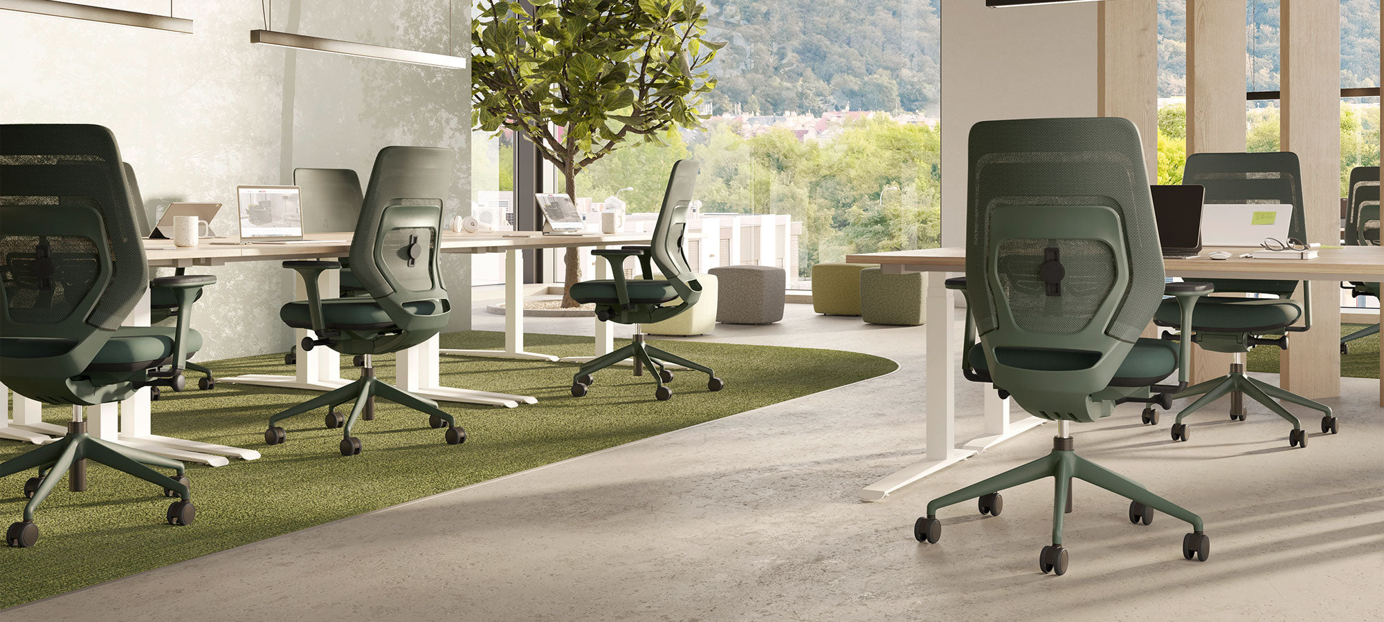 Bürostühle ohne Armlehnen – flexibel, platzsparend & ergonomisch