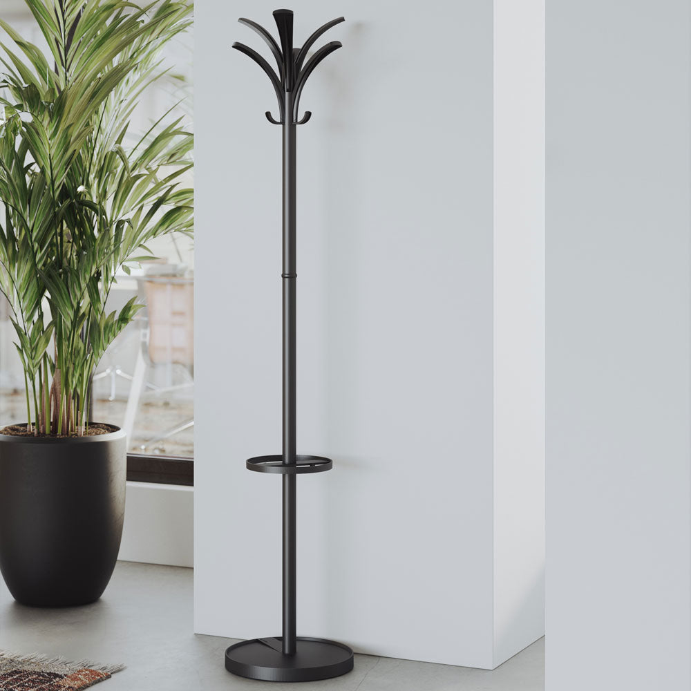 Garderobenständer Brio von Just – Büro-Garderobe mit Schirmständer & 6 Kleiderhaken | Büro, Empfang & Eingangsbereich | Auf Rechnung