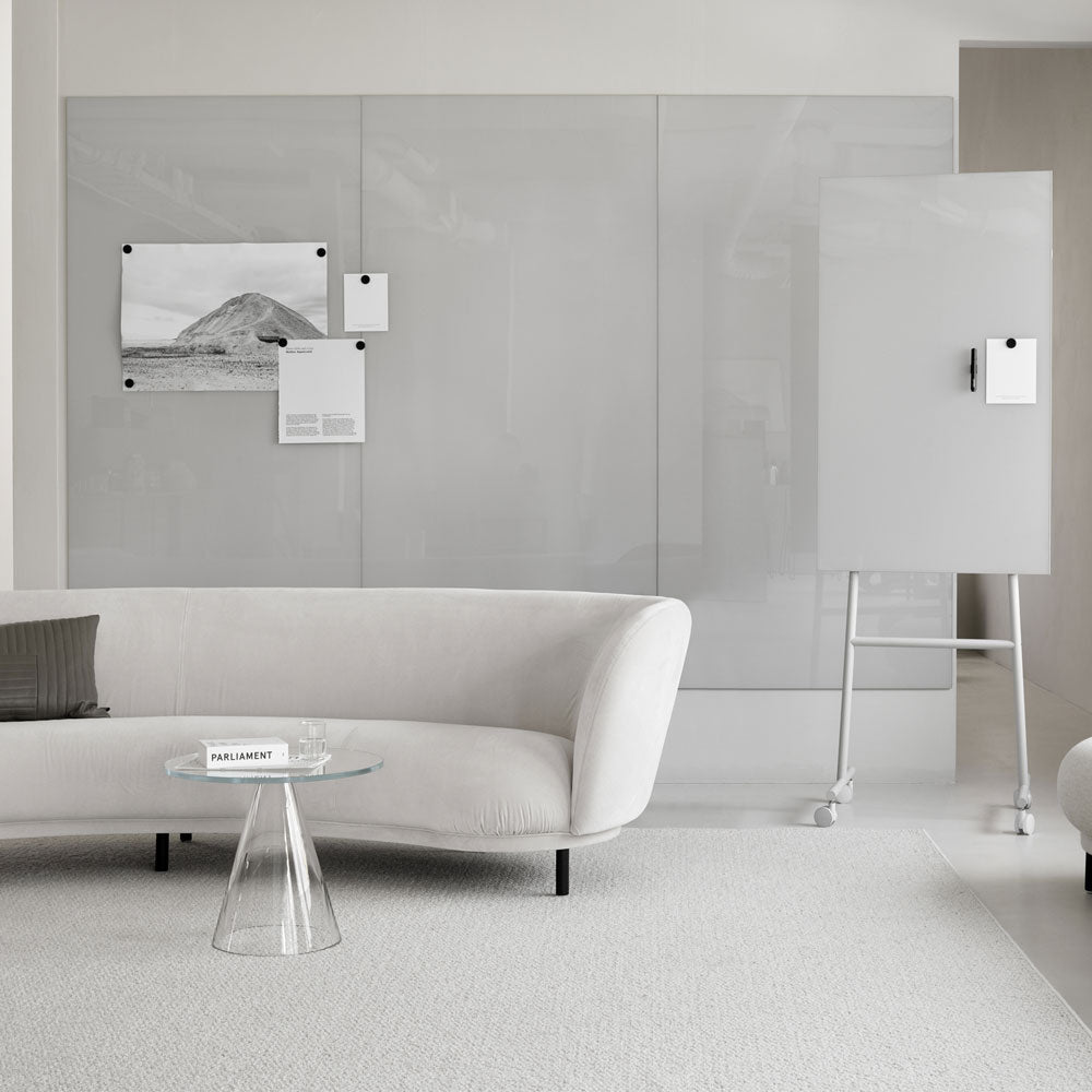 LINTEX Mood Spaces | Glas Whiteboard | Magnetische Schreibtafel | 24 Farben | Moderne Büros und Konferenzraum