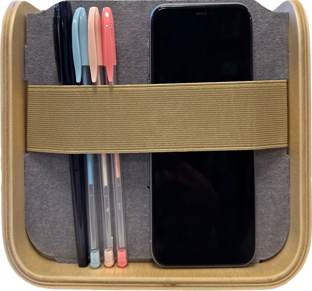 YOS Mobile Workstation Light B42 x H19 x T21 cm |  Büro Case | Tragbarer Schreibtisch Organizer