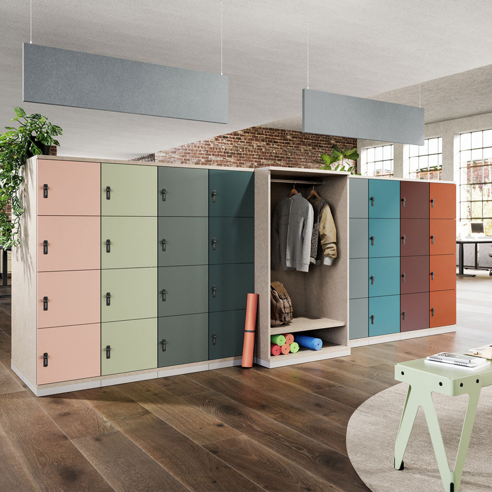 Lockerschrank Style | Schließfachschrank | Büroschrank | 4 + 5OH x 40 cm
