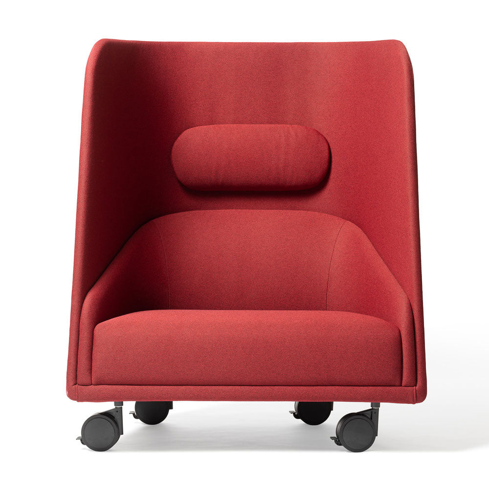 YOS S8 Akustik-Sofa mit Rollen – Mobiles Akustikmöbel Lounge für moderne Arbeitswelten
