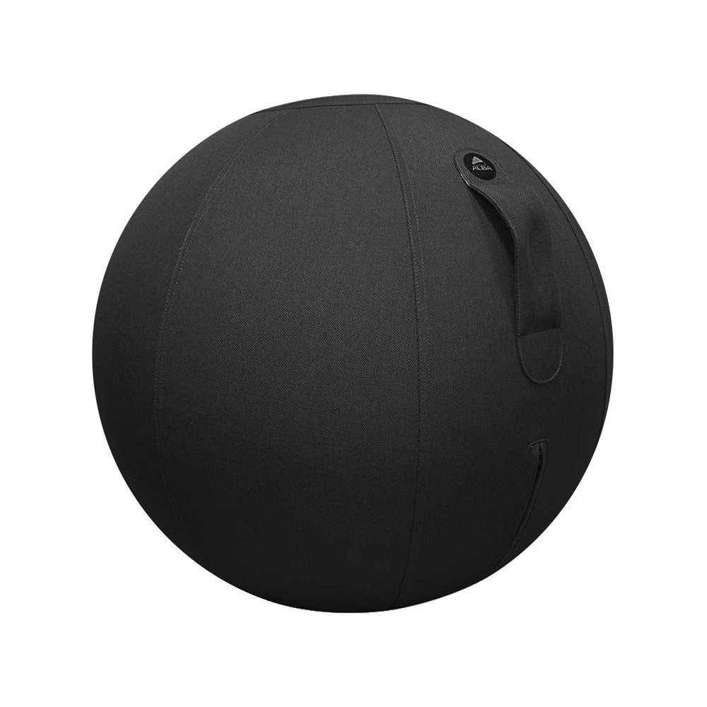YOS Ergonomischer Sitzball Ø 65 cm | Stoffbezug | Aktives Sitzen & Fitness | Sitzball