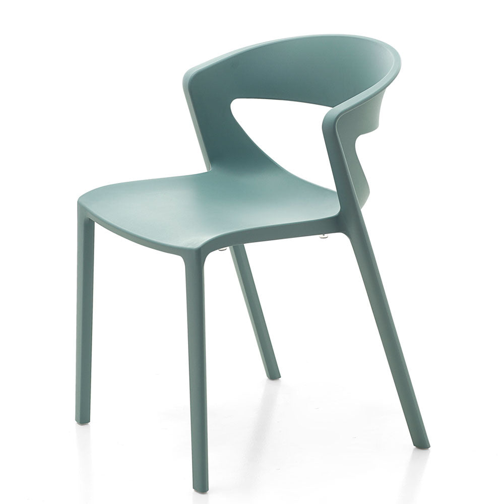 Kastel Kicca One Stapelstuhl | Kunststoffstuhl | Outdoorstuhl UV-beständig auf Rechnung bestellen