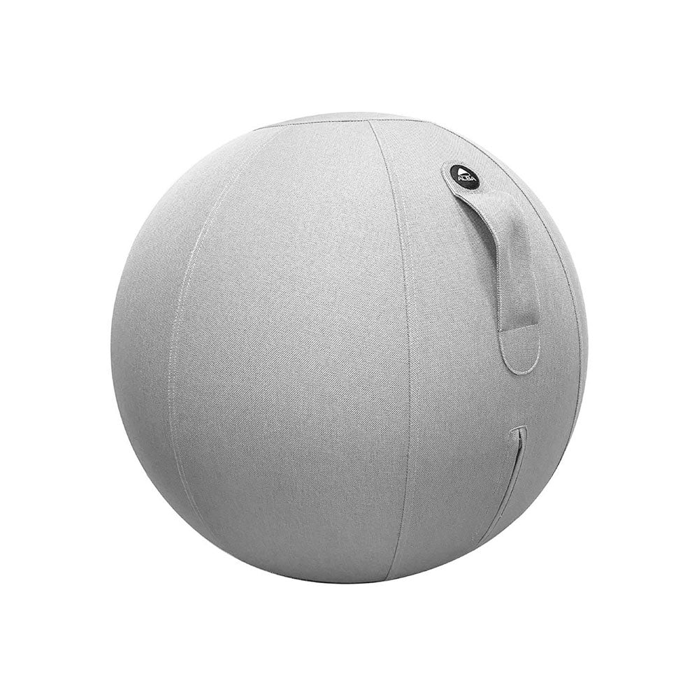 YOS Ergonomischer Sitzball Ø 65 cm | Stoffbezug | Aktives Sitzen & Fitness | Sitzball