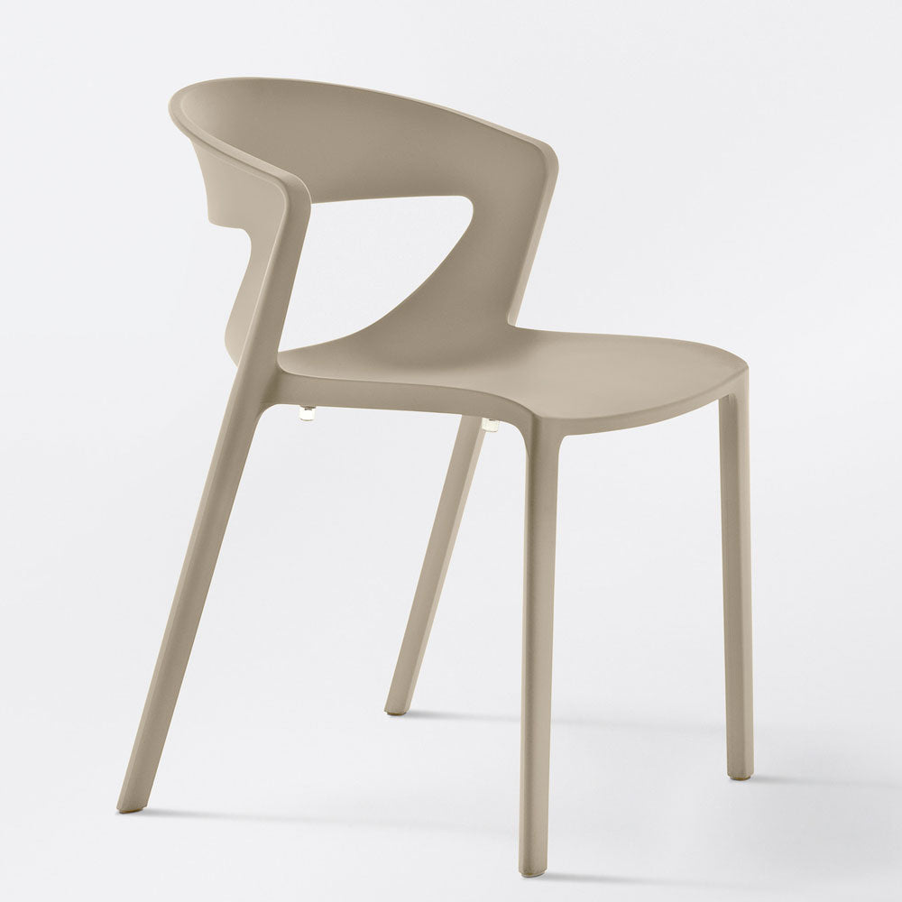 Kastel Kicca One Stapelstuhl | Kunststoffstuhl | Outdoorstuhl UV-beständig auf Rechnung bestellen