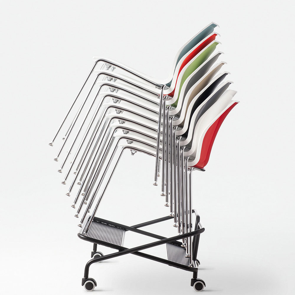 kastel Kalea 4-Fuß Stapelstuhl | Besucherstuhl | auf Rechnung kaufen