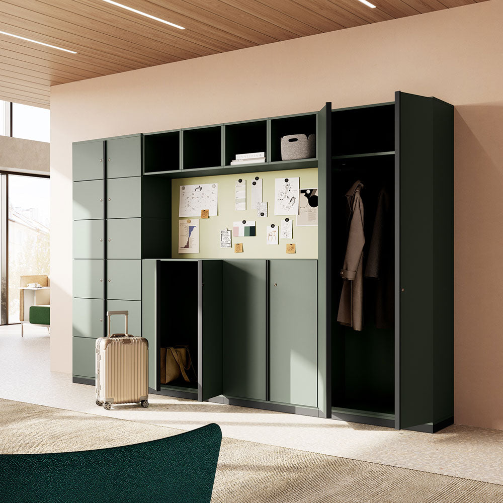 Lockerschrank Style | Schließfachschrank | Büroschrank | 4 + 5OH x 40 cm