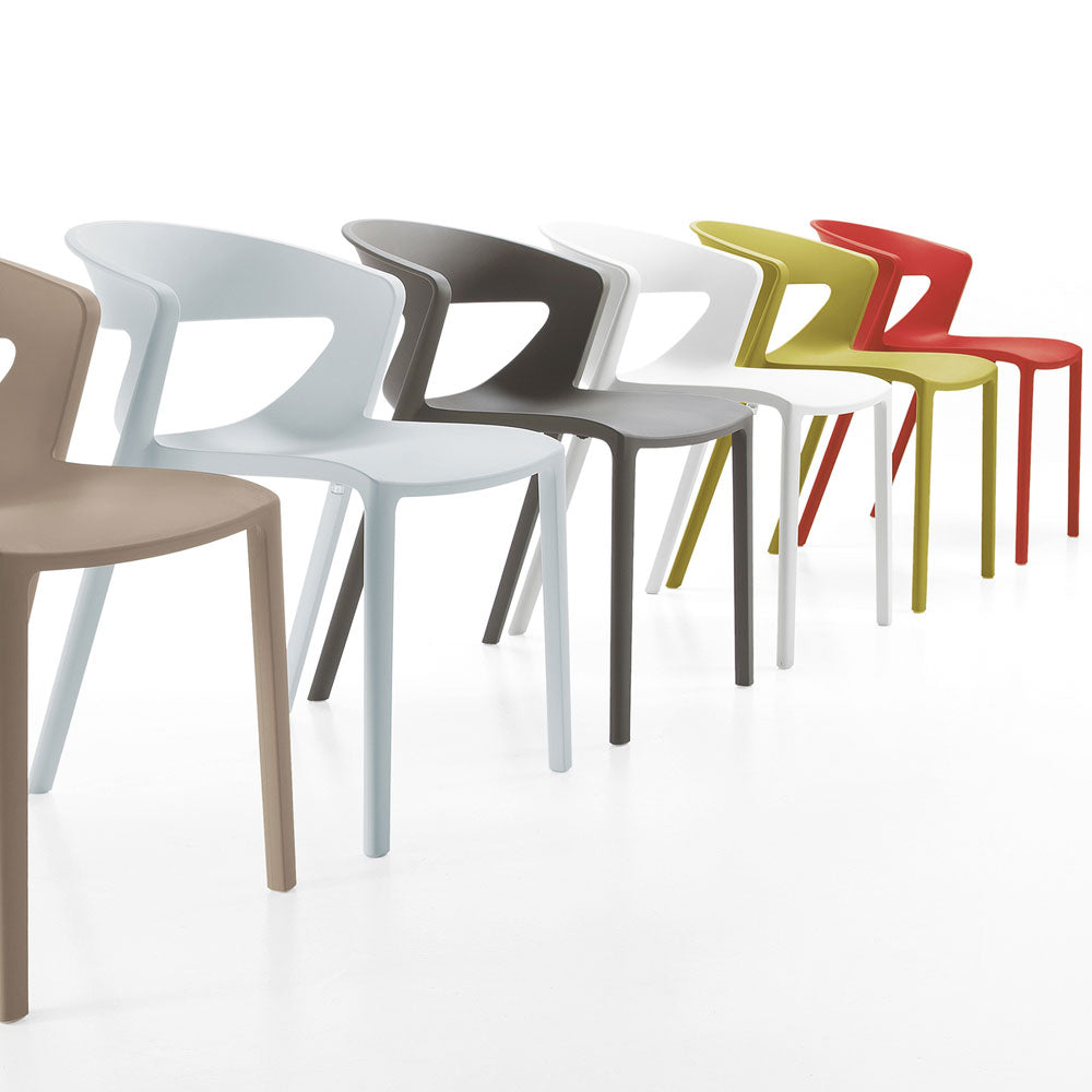 Kastel Kicca One Stapelstuhl | Kunststoffstuhl | Outdoorstuhl UV-beständig auf Rechnung bestellen