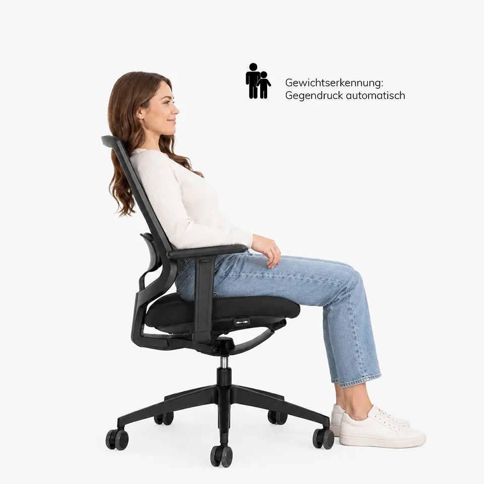YOS S3-PURE ergonomischer Bürostuhl | Perfektion Made in Germany