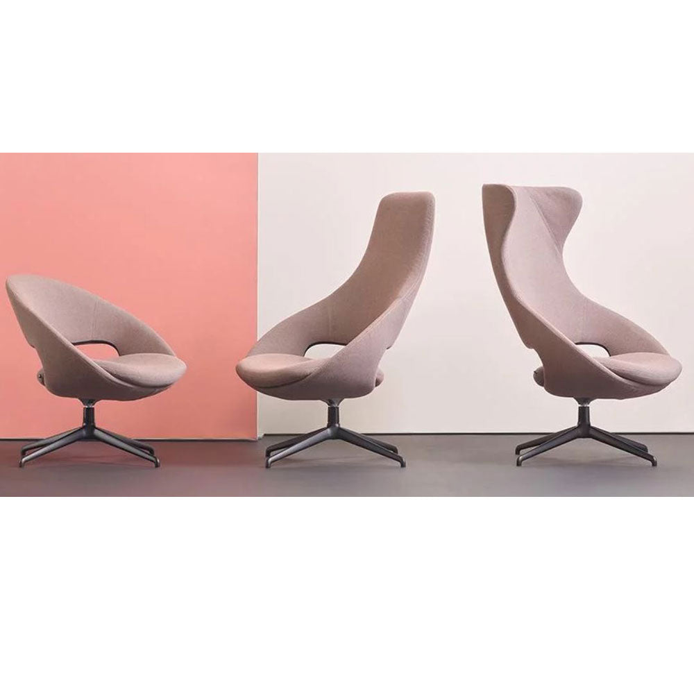 KÖHL KARISMA MID Loungesessel | brandschutzzertifiziert | schwer entflammbar nach DIN 66084 p-a / B1