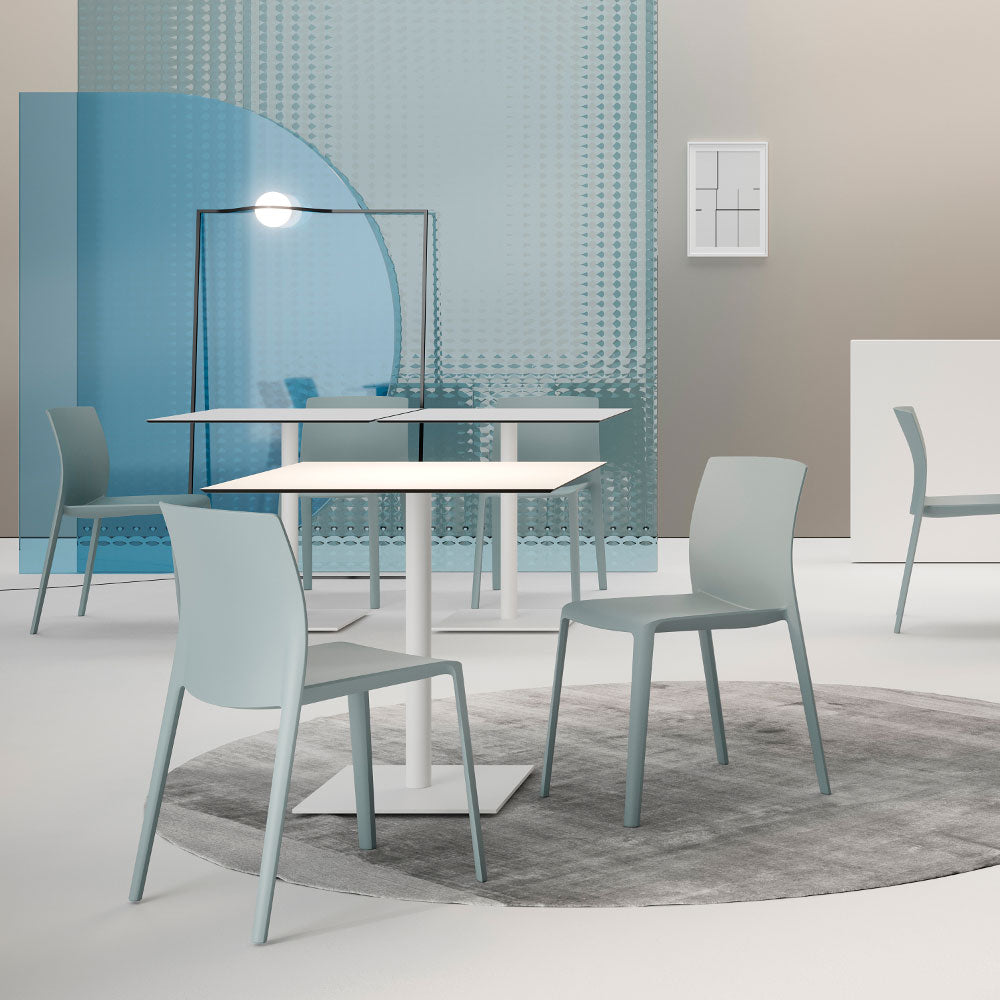 Kastel Klia KL1 + 2 Stapelstuhl | Kunststoffstuhl für Außenbereiche | Outdoorstuhl UV-beständig