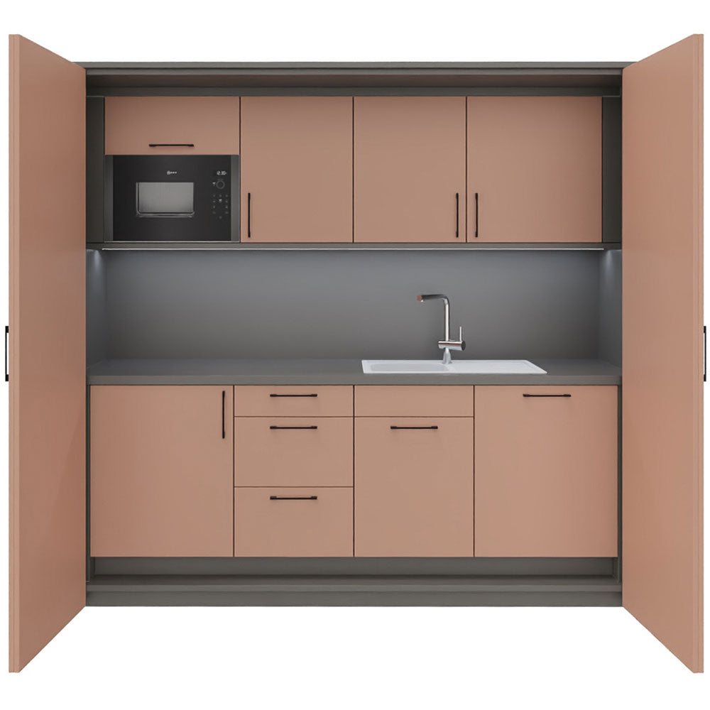 POP UP KITCHEN - fm Büromöbel – Verschließbare Büroküche
