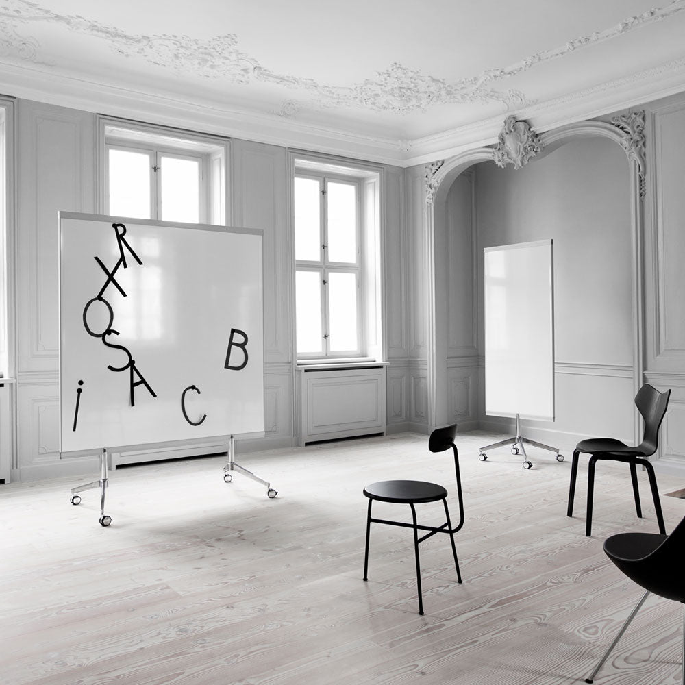 LINTEX M3 mobiles Whiteboard | doppelseitig emailliert & magnetisch