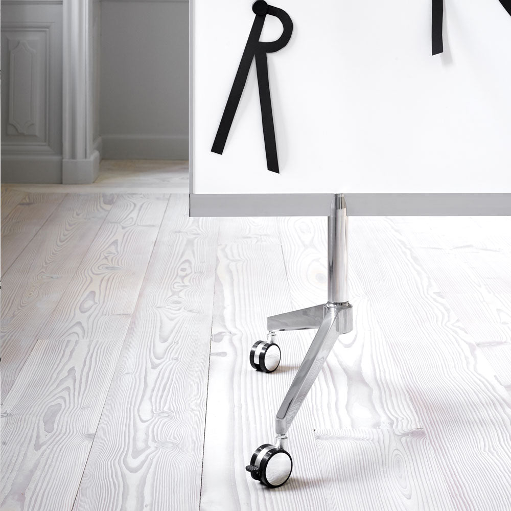 LINTEX M3 mobiles Whiteboard | doppelseitig emailliert & magnetisch