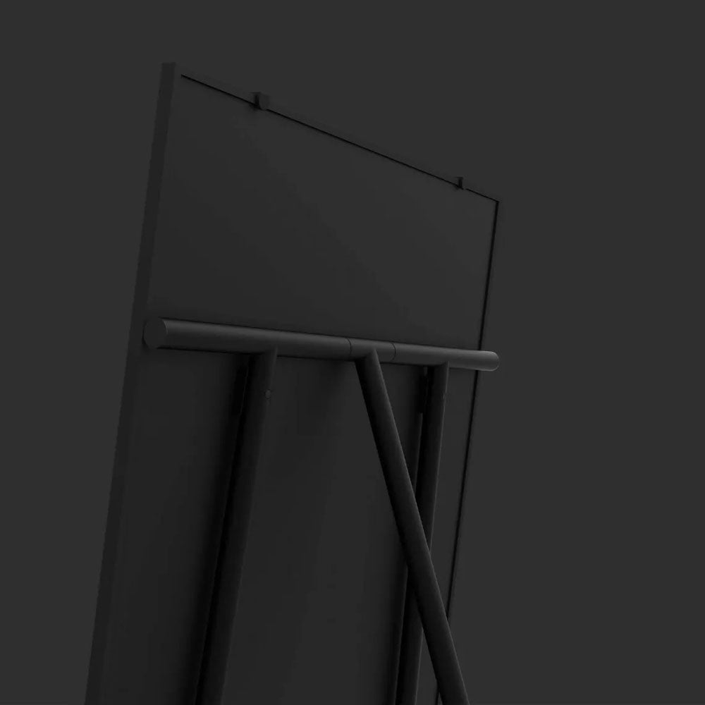 LINTEX ONE Flipchart | Keramik Whiteboard | schwarzes - weißes Gestell | auf Rechnung