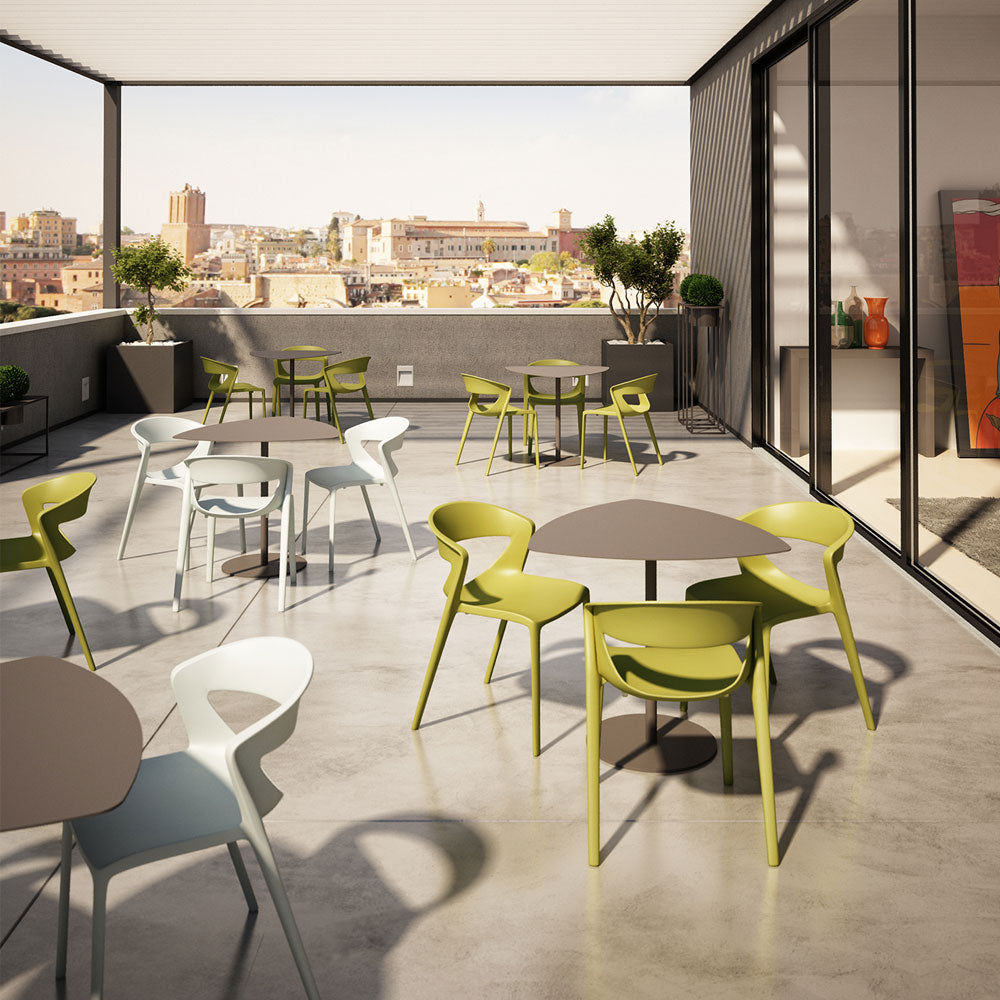 Kastel Kicca One Stapelstuhl | Kunststoffstuhl | Outdoorstuhl UV-beständig auf Rechnung bestellen