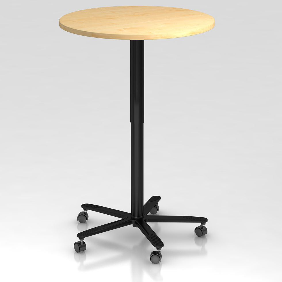 7#.01-säulentisch-büromöebel plus-hubsäulentisch-tisch höhenverstellbar-Meetingtisch-Meetingpoint-made in germany-leasing-schwarz
