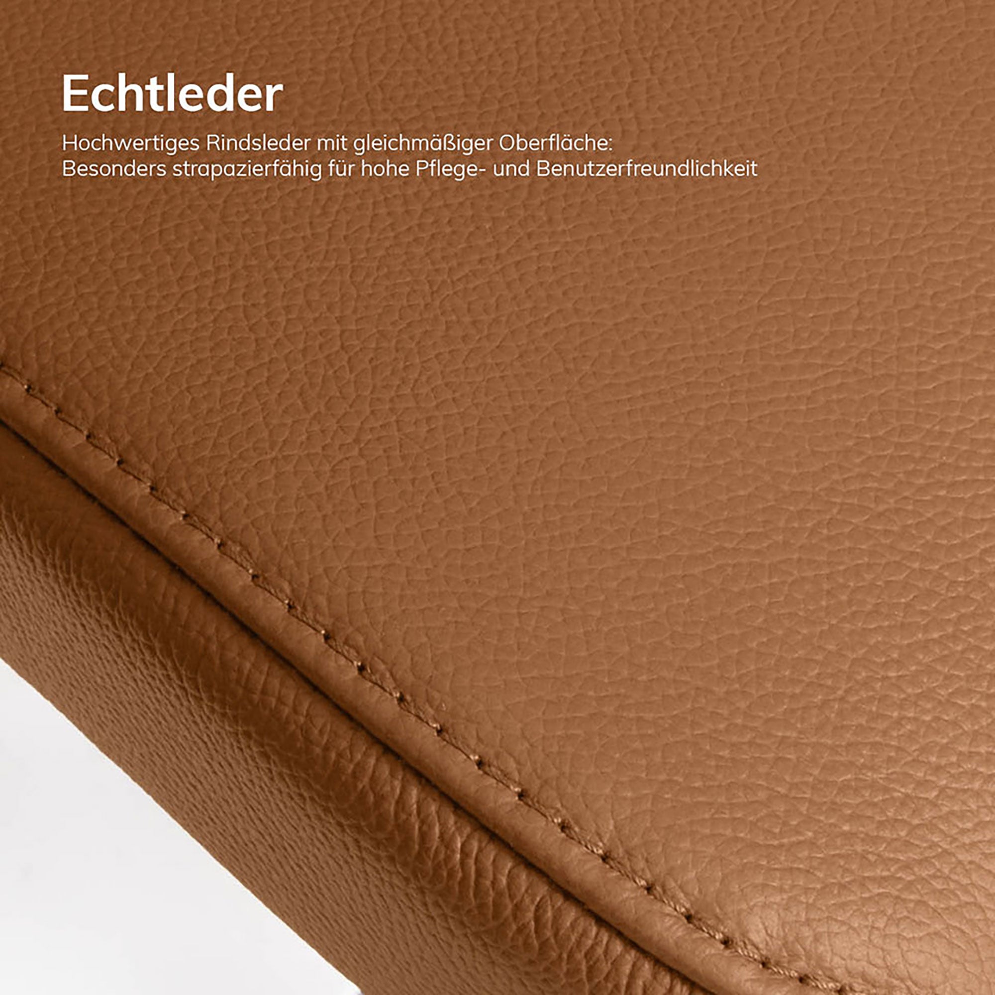 Ergonomischer Bürostuhl Echtleder lento Matrix MT14 - DER CHEFSESSEL für entspanntes Arbeiten - Made in Germany