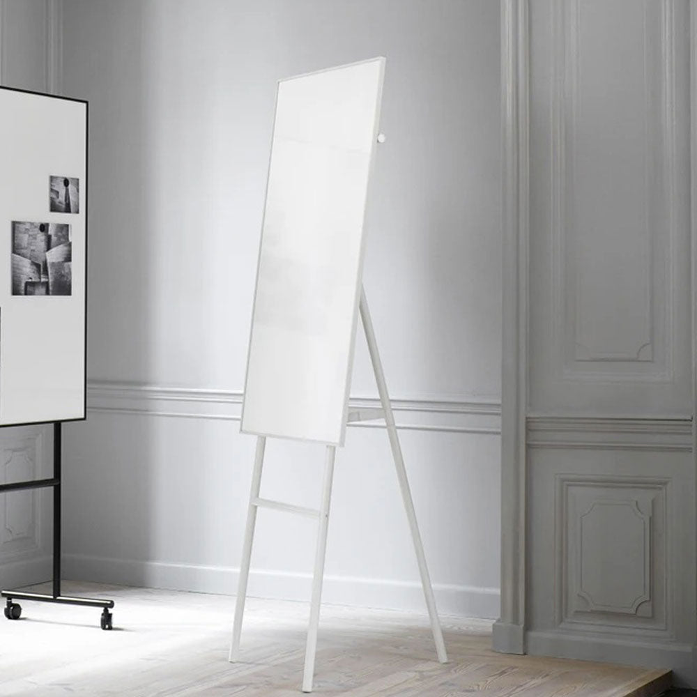 LINTEX ONE Flipchart | Keramik Whiteboard | schwarzes - weißes Gestell | auf Rechnung