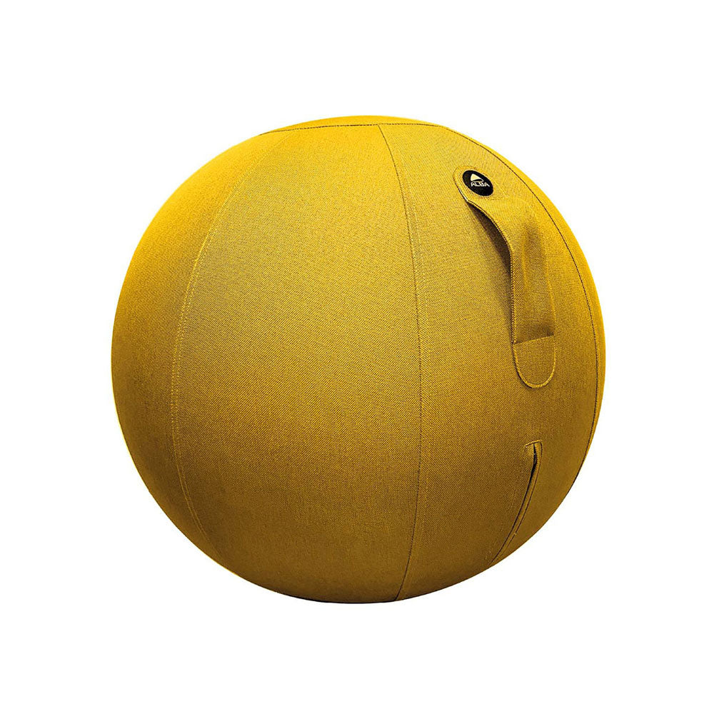 YOS Ergonomischer Sitzball Ø 65 cm | Stoffbezug | Aktives Sitzen & Fitness | Sitzball
