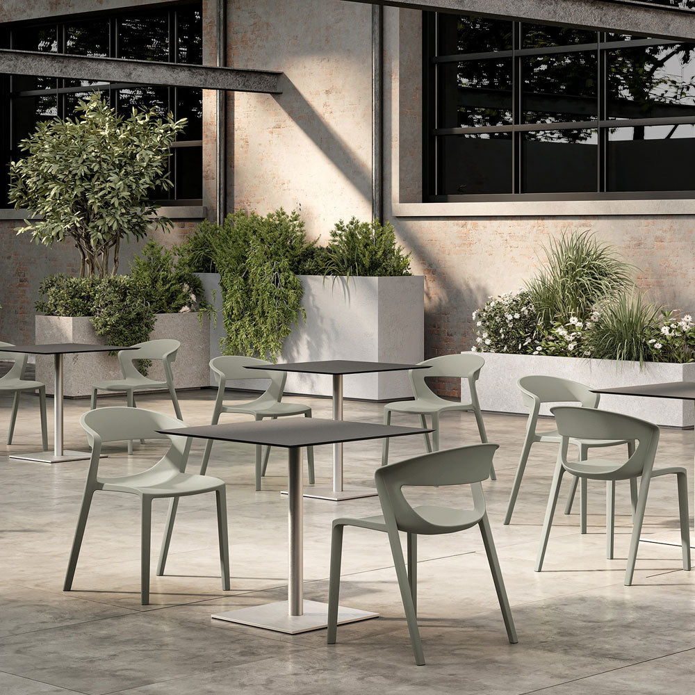 Kastel Kicca One Stapelstuhl | Kunststoffstuhl | Outdoorstuhl UV-beständig auf Rechnung bestellen