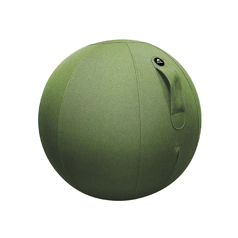 YOS Ergonomischer Sitzball Ø 65 cm | Stoffbezug | Aktives Sitzen & Fitness | Sitzball