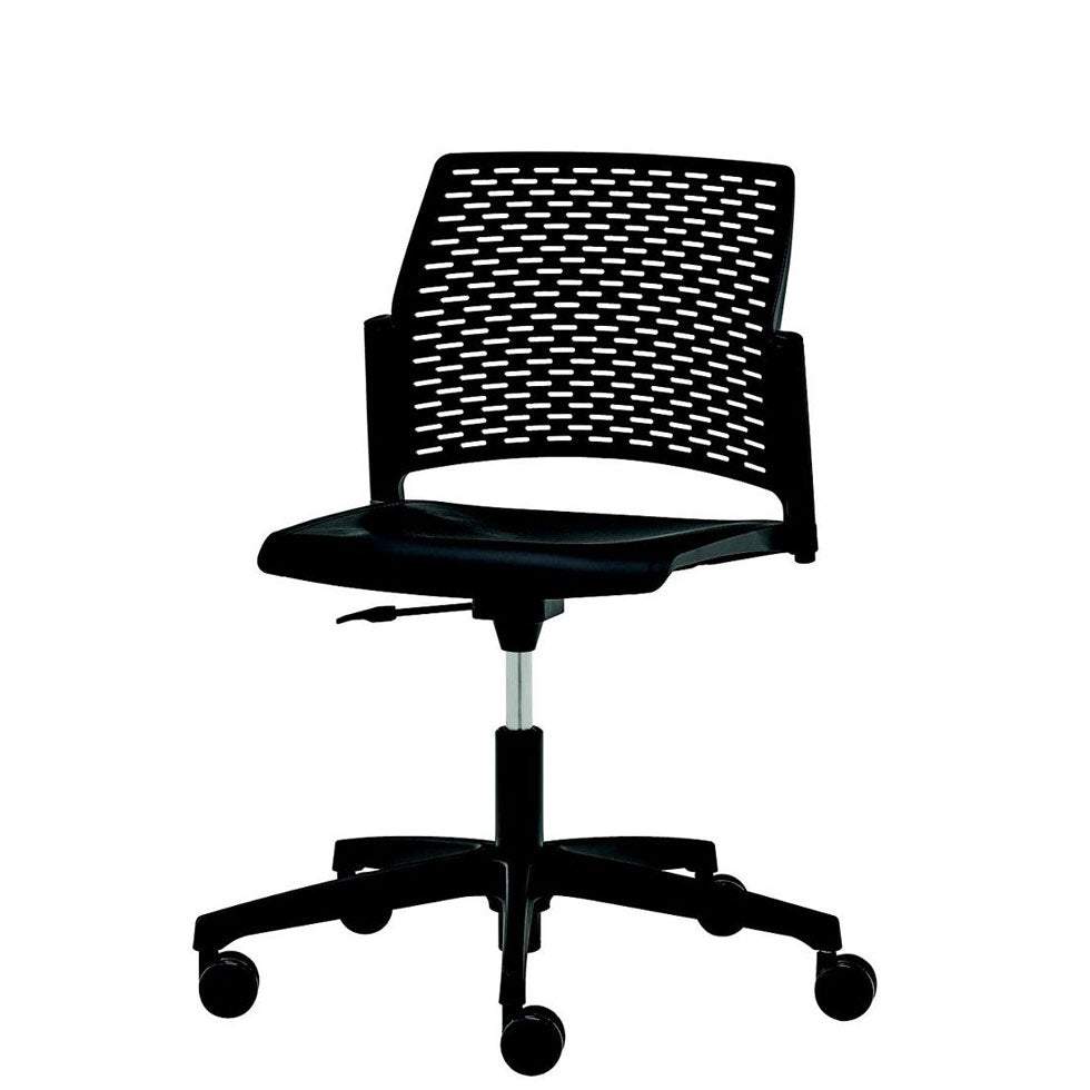 Black Drehstuhl PLUS 2 Kunststoffschale ohne Polster - Der Drehstuhl schlicht und einfach - Auf Rechnung kaufen Besucherstuhl-konferenzstuhl-stapelstuhl-reihenstuhl-schwarz-armlehne-bueromoebel-plus-drehstuhl-ohne-armlehnen.jpg Büromöbel Plus