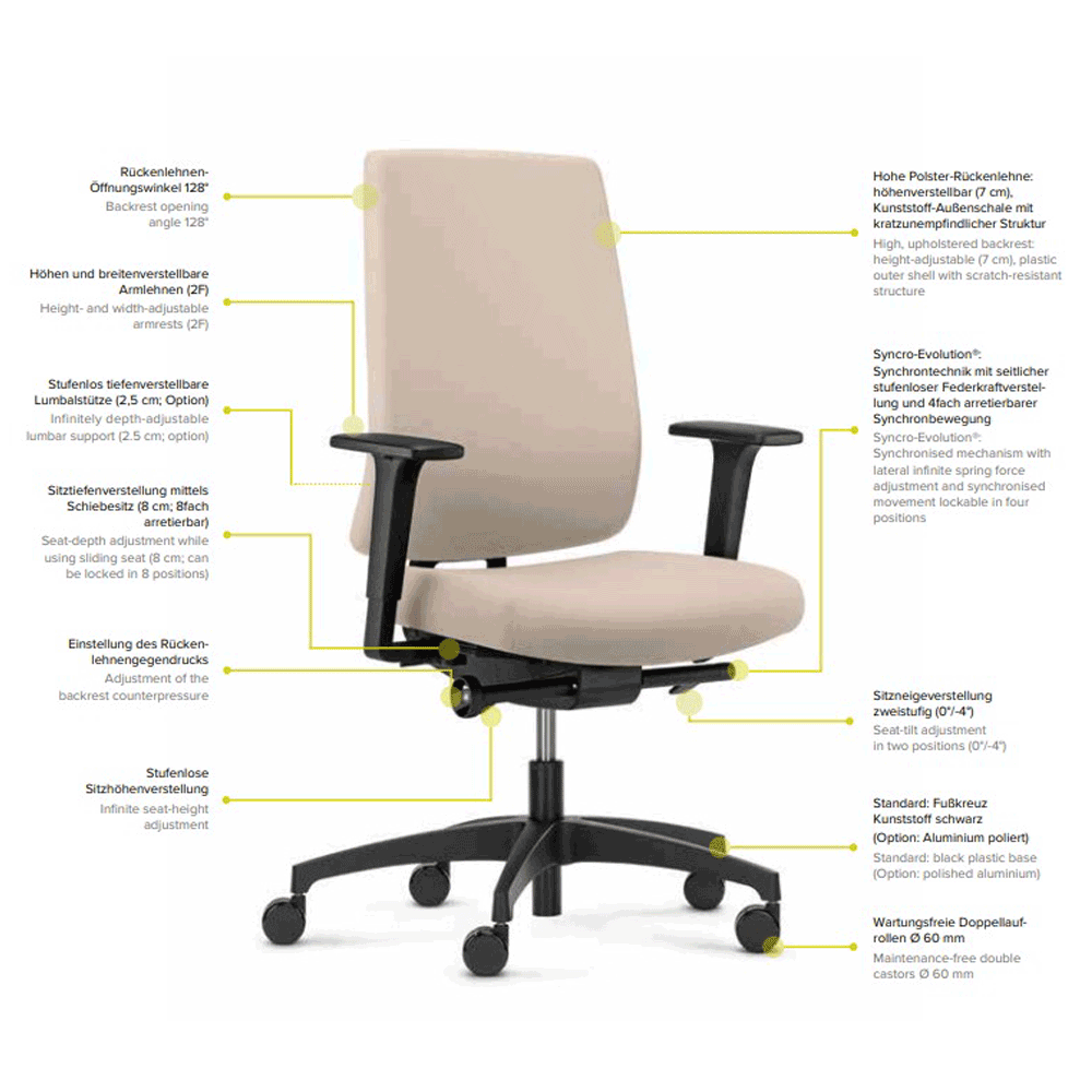 Light Gray Ergonomischer Bürostuhl Dauphin INDEED OPERATOR ID 7046_SLP Dauphin-indeed-operator-buerostuhl-polster-schwarz-bueromoebel-plus-ID-7046_SLP-design-germay.gif