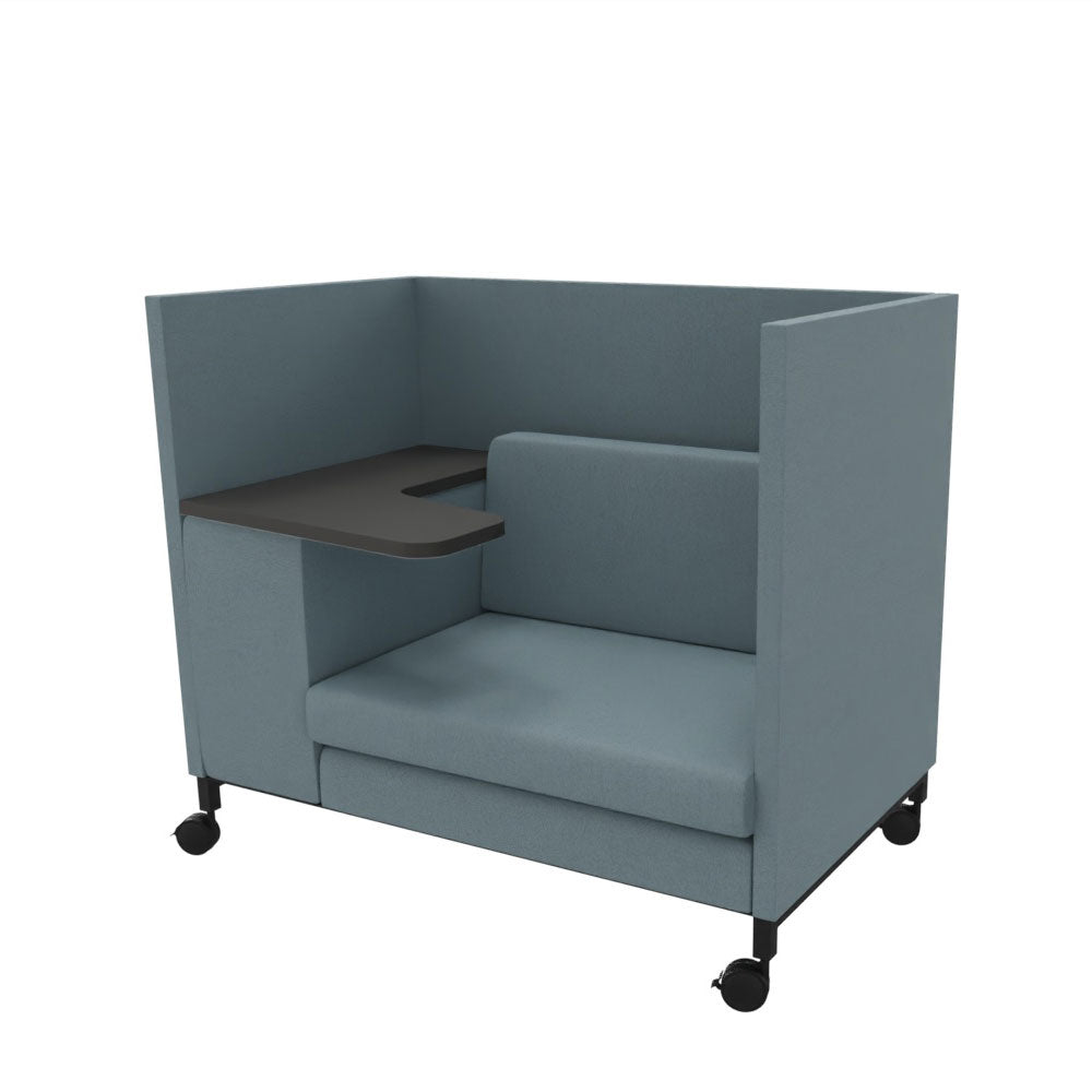 SMV Manhatten Workplace Lounge-Sofa mobil | Lounge-Sessel Brandschutzzertifiziert | schwer entflammbar nach DIN 66084 p-a / B1