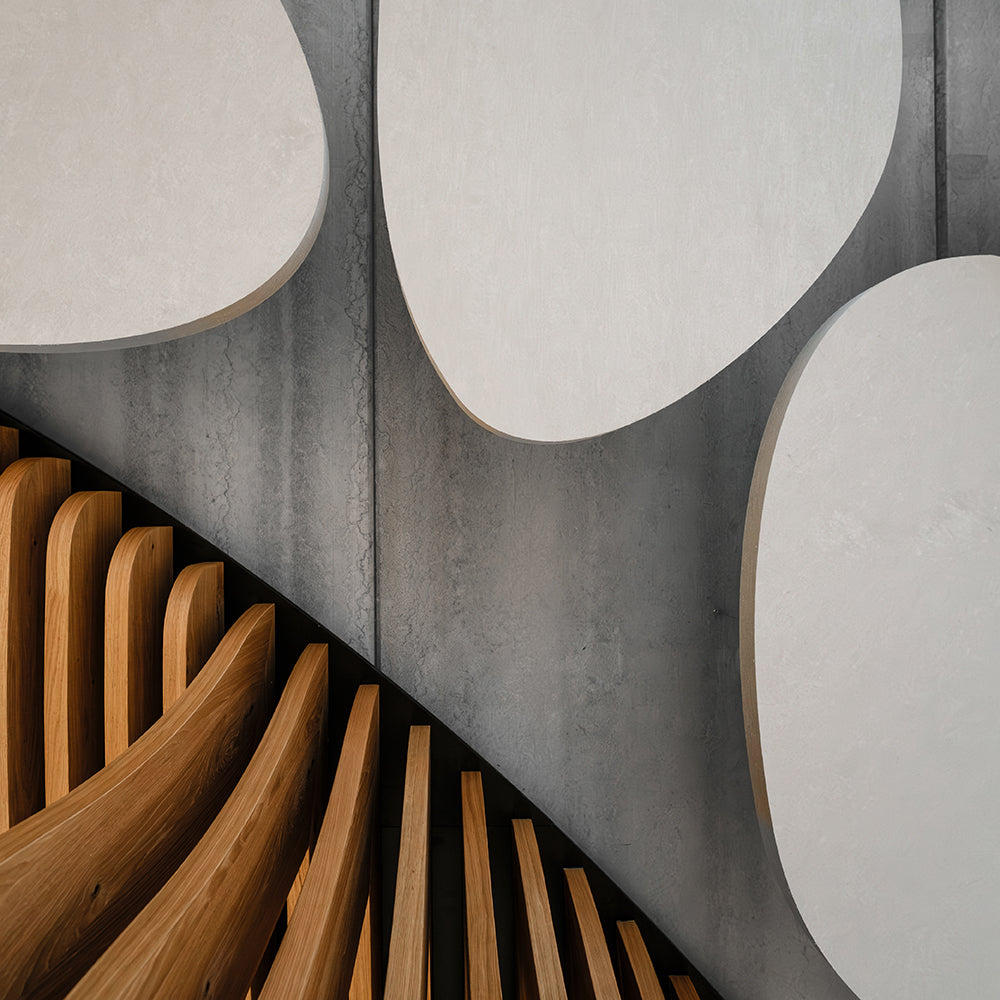 Schallsauger Frameless Sky eckig Akustik Deckensegel | Schallabsorber Decke | Akustik Segel