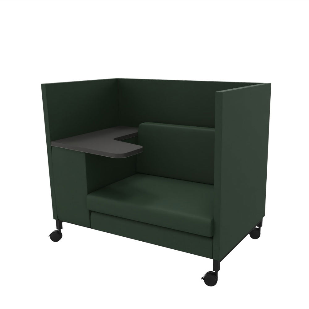 SMV Manhatten Workplace Lounge-Sofa mobil | Lounge-Sessel Brandschutzzertifiziert | schwer entflammbar nach DIN 66084 p-a / B1