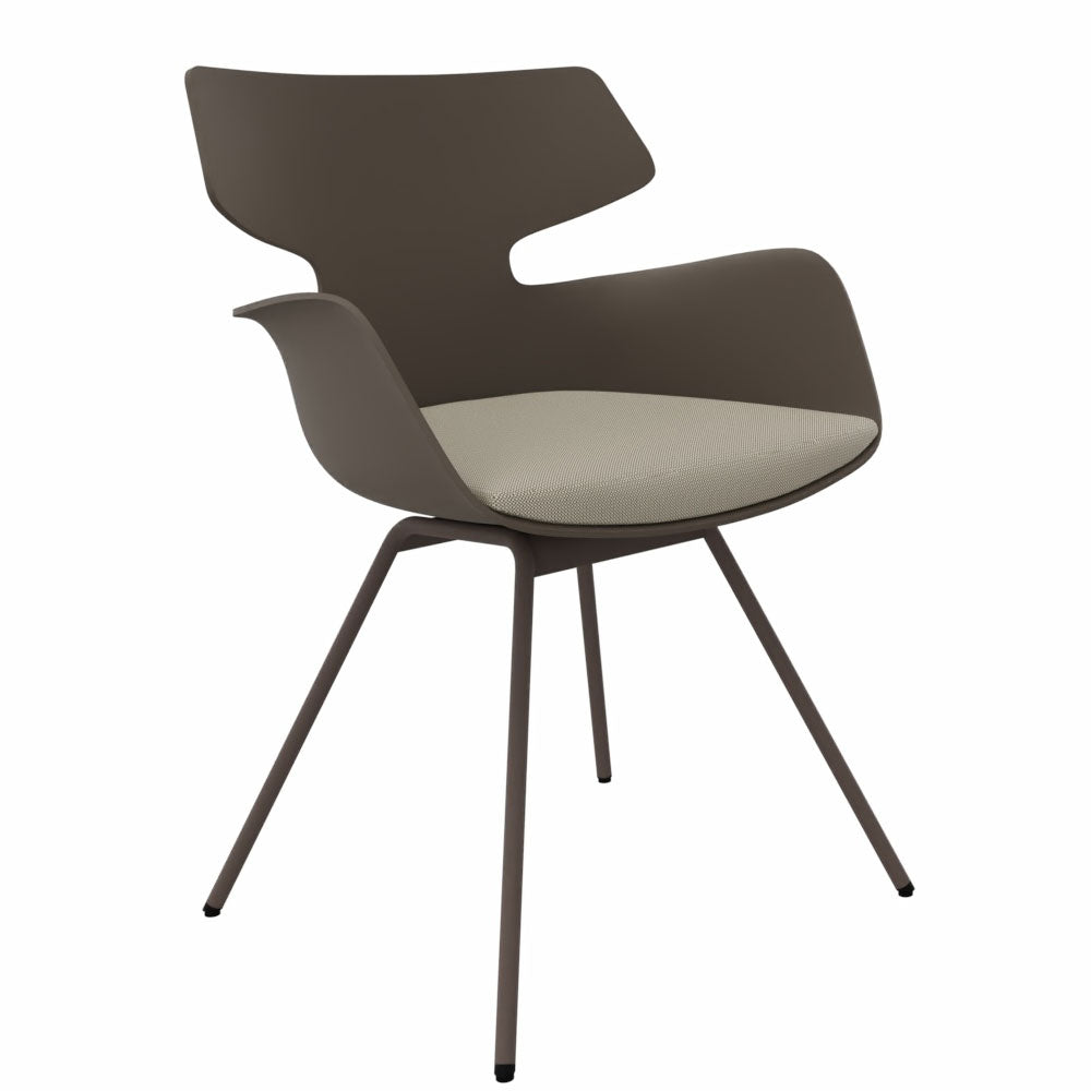 Wiesner Hager bloum mit Sitzpolster | Besucherstuhl | Konferenzstuhl | Design Sessel