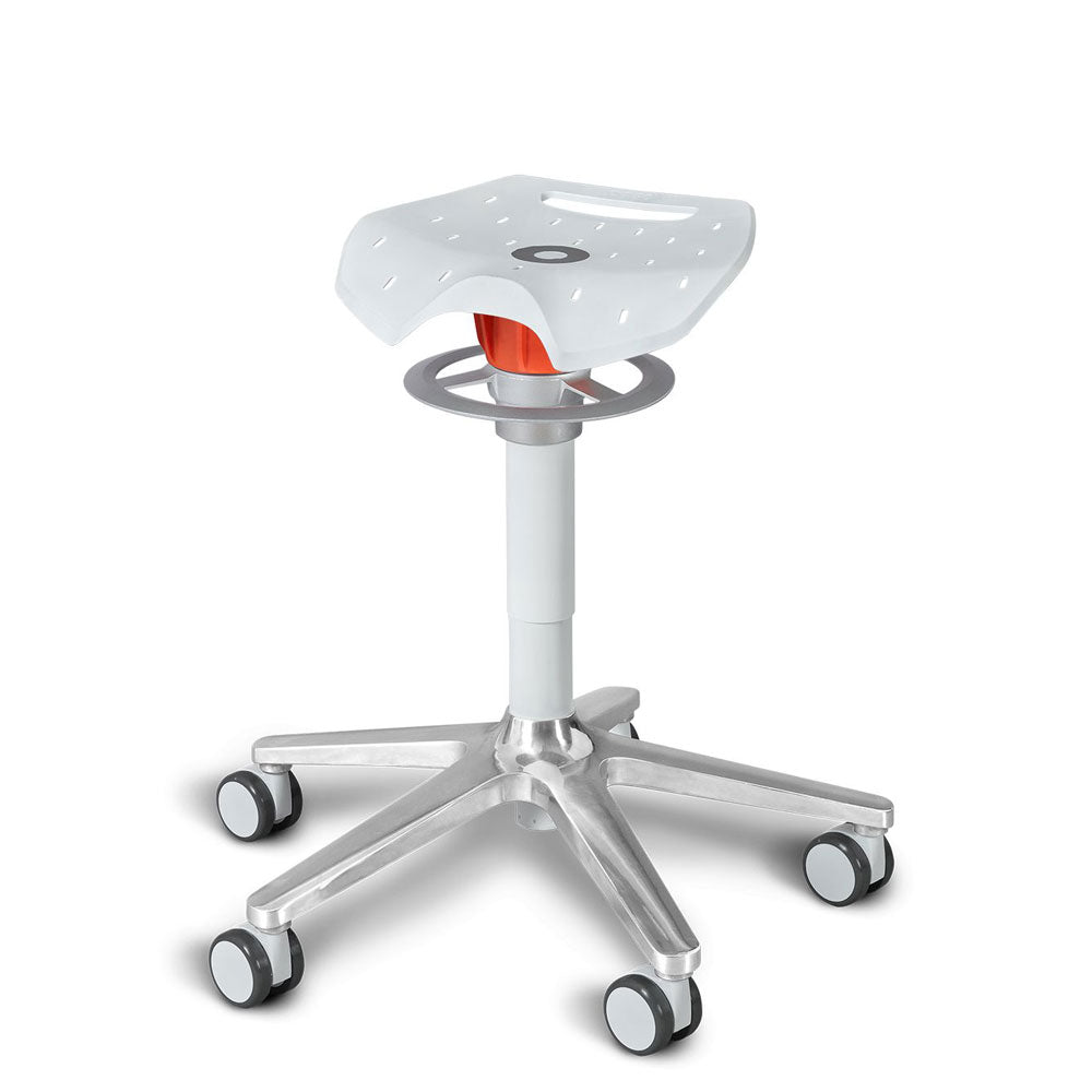 KÖHL ONGO Roll Sattel | ohne Polster | ergonomischer Sitzhocker | Arbeitshocker | Sattelhocker