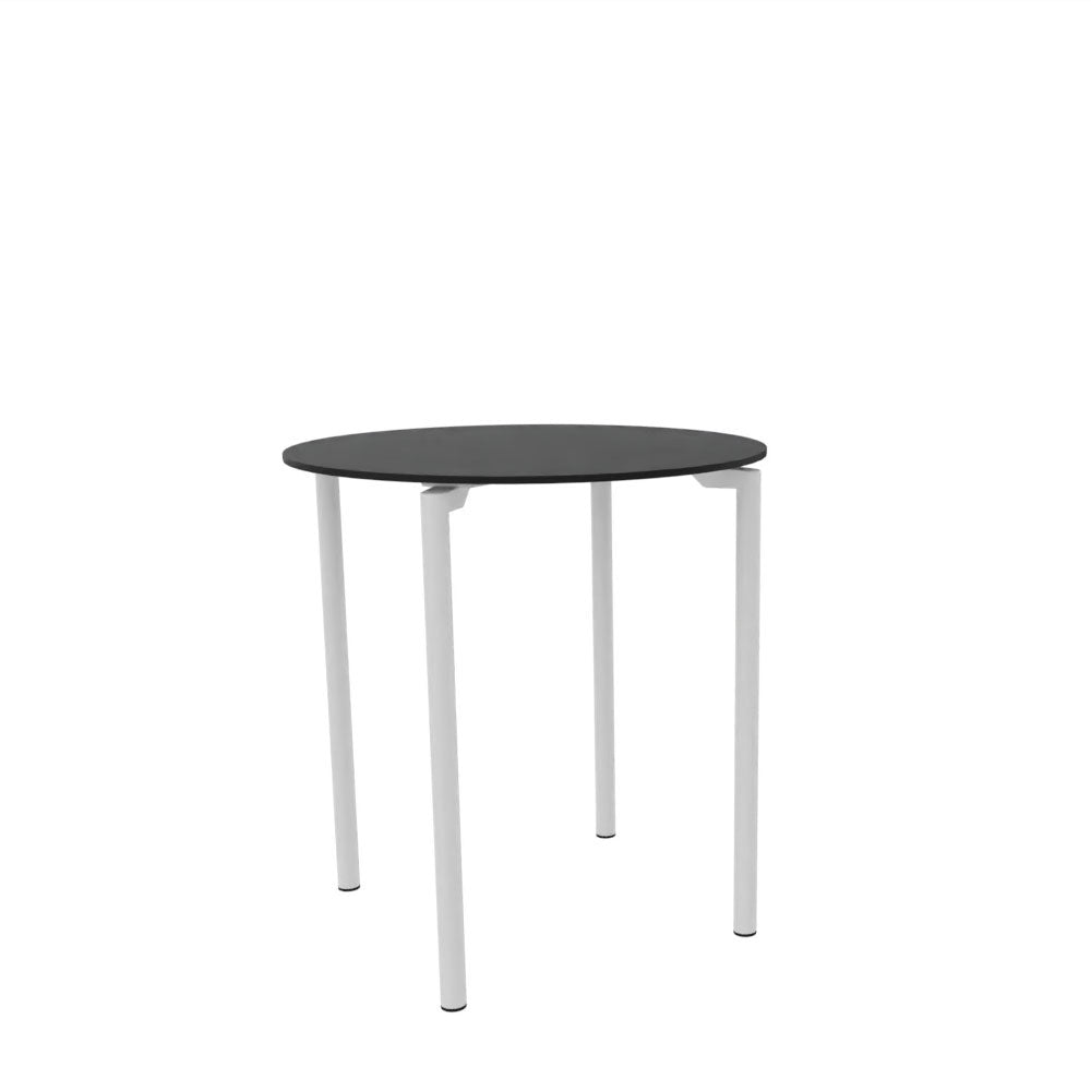 SMV 4Ben Bistrotisch Rund | Beistelltisch Besprechungstisch Indoor & Outdoor | Brandschutzzertifiziert | schwer entflammbar nach DIN 66084 p-a / B1