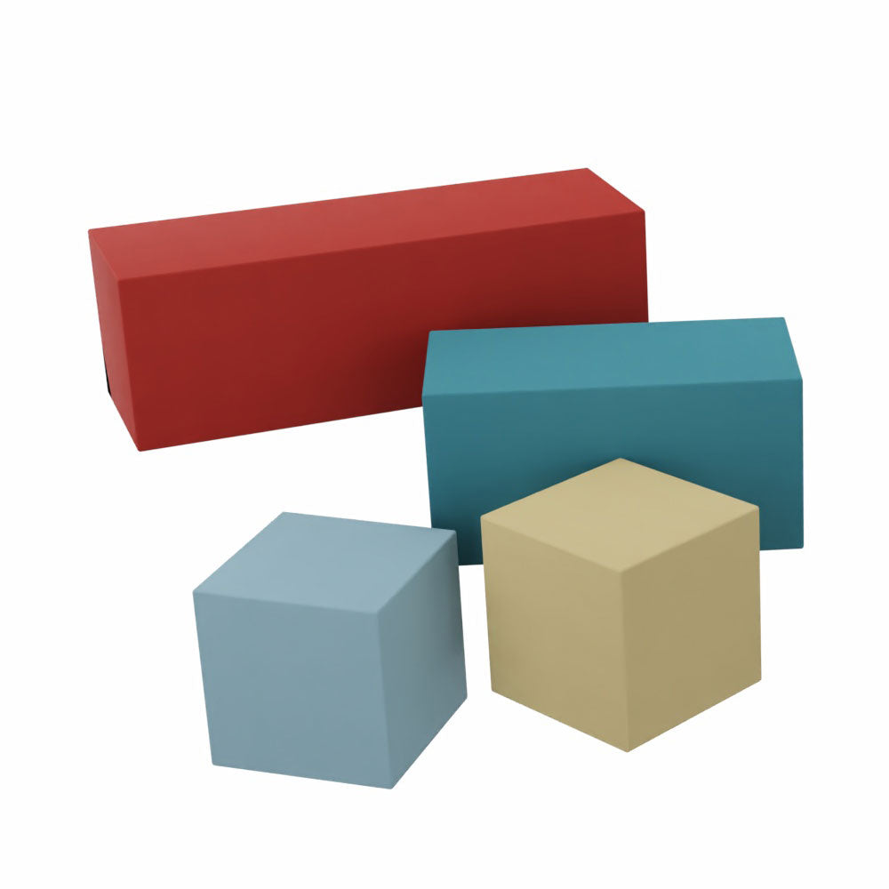 SMV Cube Hocker | Lounge Pouf | Brandschutzzertifiziert | schwer entflammbar nach DIN 66084 p-a / B1