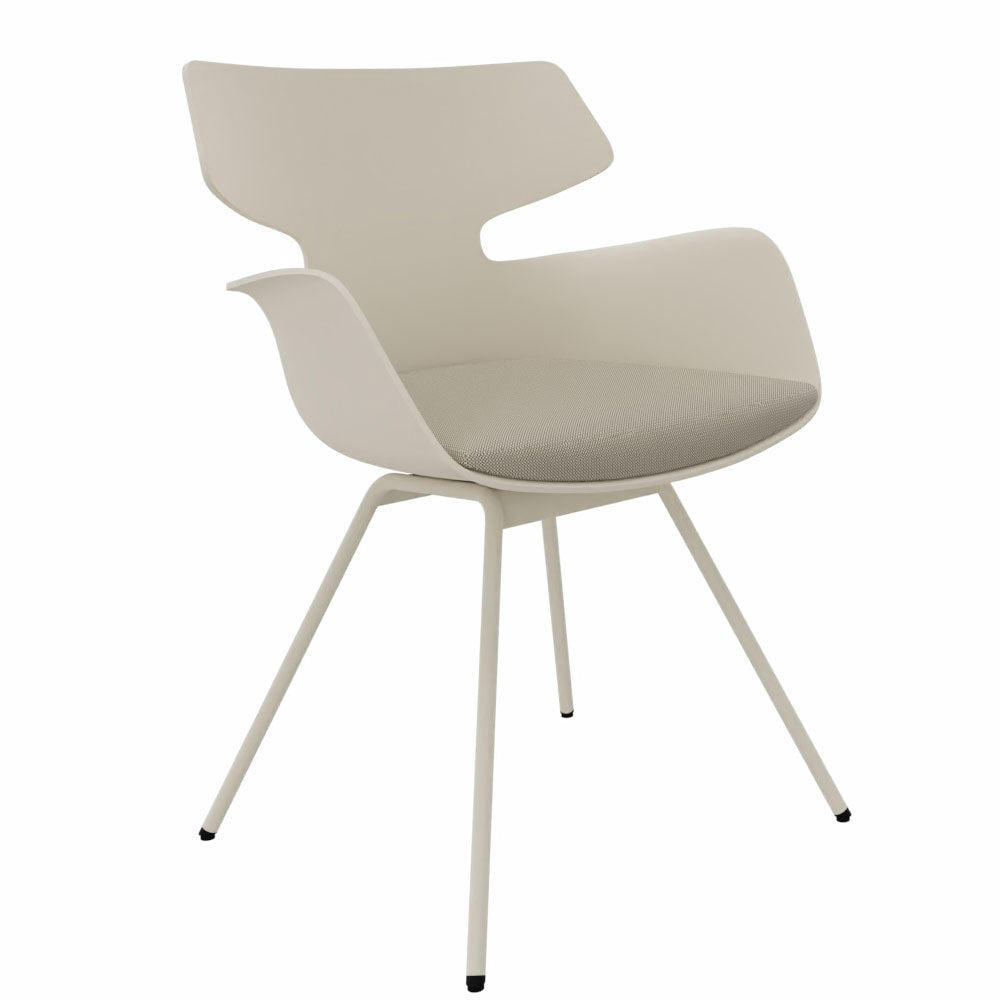 Wiesner Hager bloum mit Sitzpolster | Besucherstuhl | Konferenzstuhl | Design Sessel