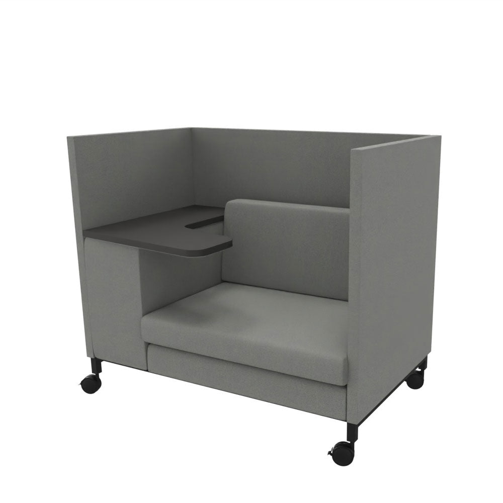 SMV Manhatten Workplace Lounge-Sofa mobil | Lounge-Sessel Brandschutzzertifiziert | schwer entflammbar nach DIN 66084 p-a / B1