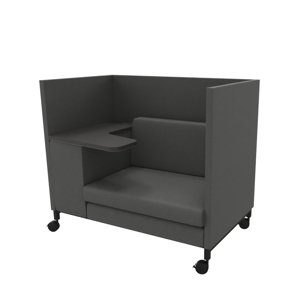 SMV Manhatten Workplace Lounge-Sofa mobil | Lounge-Sessel Brandschutzzertifiziert | schwer entflammbar nach DIN 66084 p-a / B1