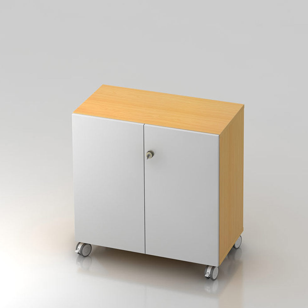 aktenschrank-büroschrank weiß-büroschrank abschließbar-sidebord-mobile möbel-büromöbel plus-leasing