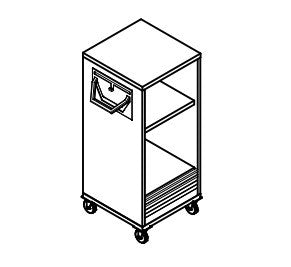 Aktenschrank Mobil Möbel Profi - Personalcontainer - Sideboard - Personalcontainer - auf Rechnung bestellen und sparen🇩🇪 - Büromöbel Plus