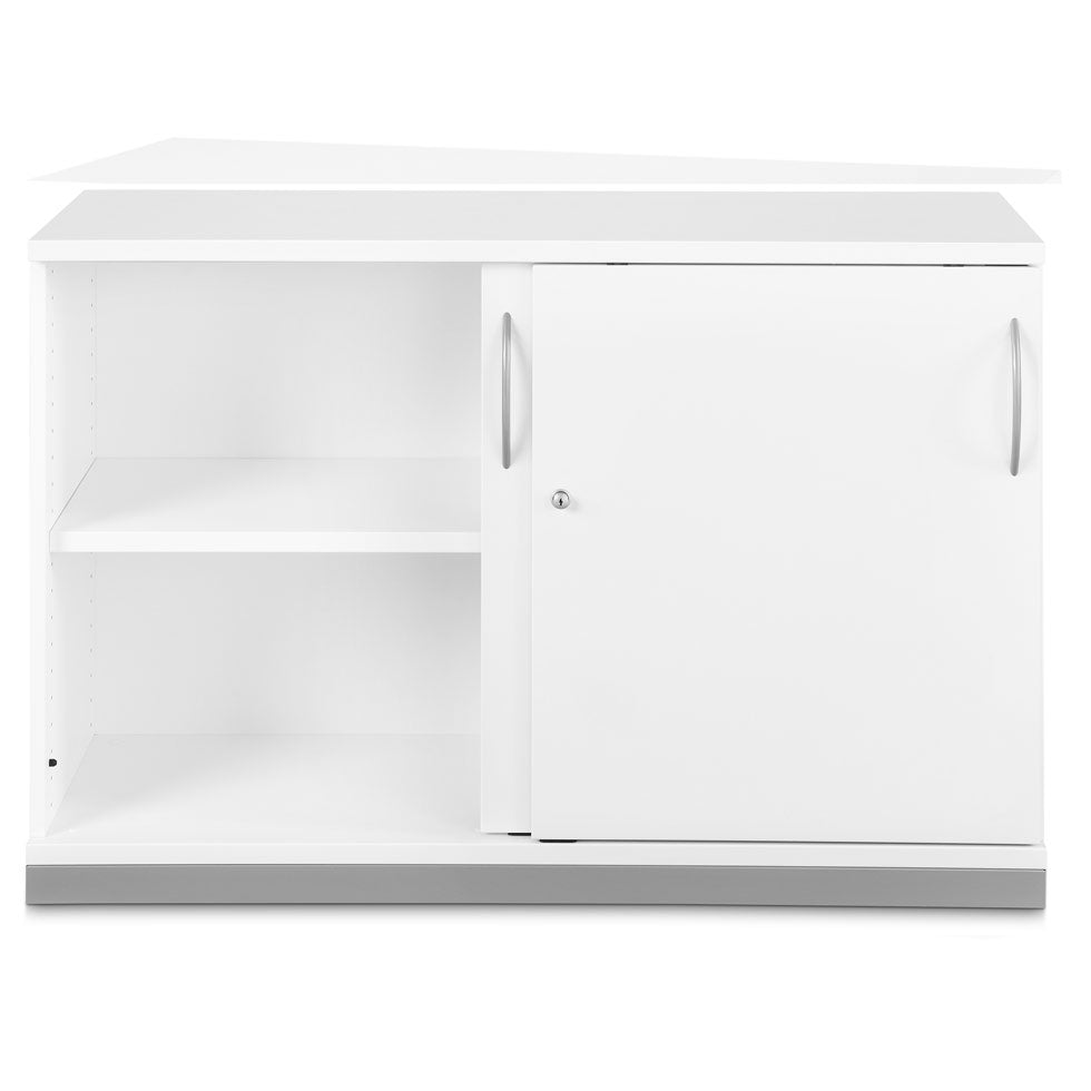 Aktenschrank Schiebetürenschrank 1200 mm breit 2OH/3OH + Schrankserie Profi + in 10 Tagen geliefert - Büromöbel Plus