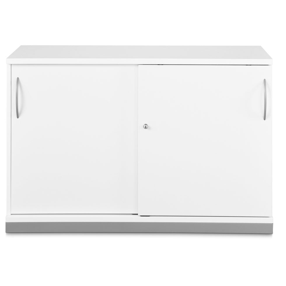 Aktenschrank Schiebetürenschrank 1200 mm breit 2OH/3OH + Schrankserie Profi + in 10 Tagen geliefert - Büromöbel Plus