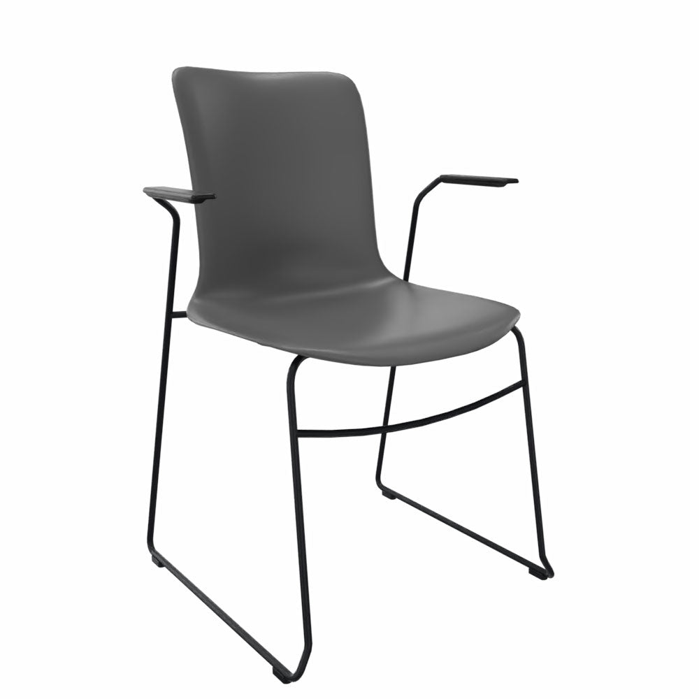 Anthrazit | Schwarz | Armlehne