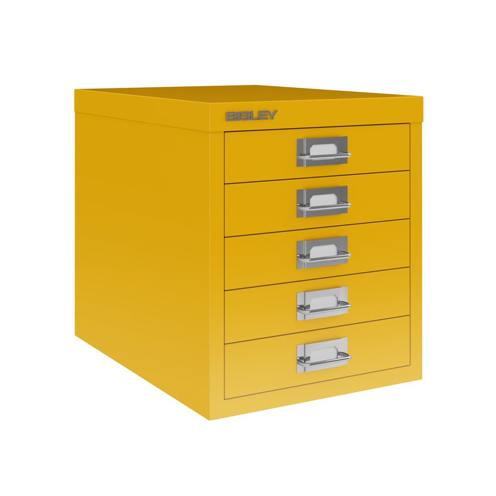 Bisley MultiDrawer™ L125 - 5 Schubladen - Gesamthöhe 380 mm - DIN A4 - Alle Farben - jetzt auf Rechnung bestellen - Büromöbel Plus