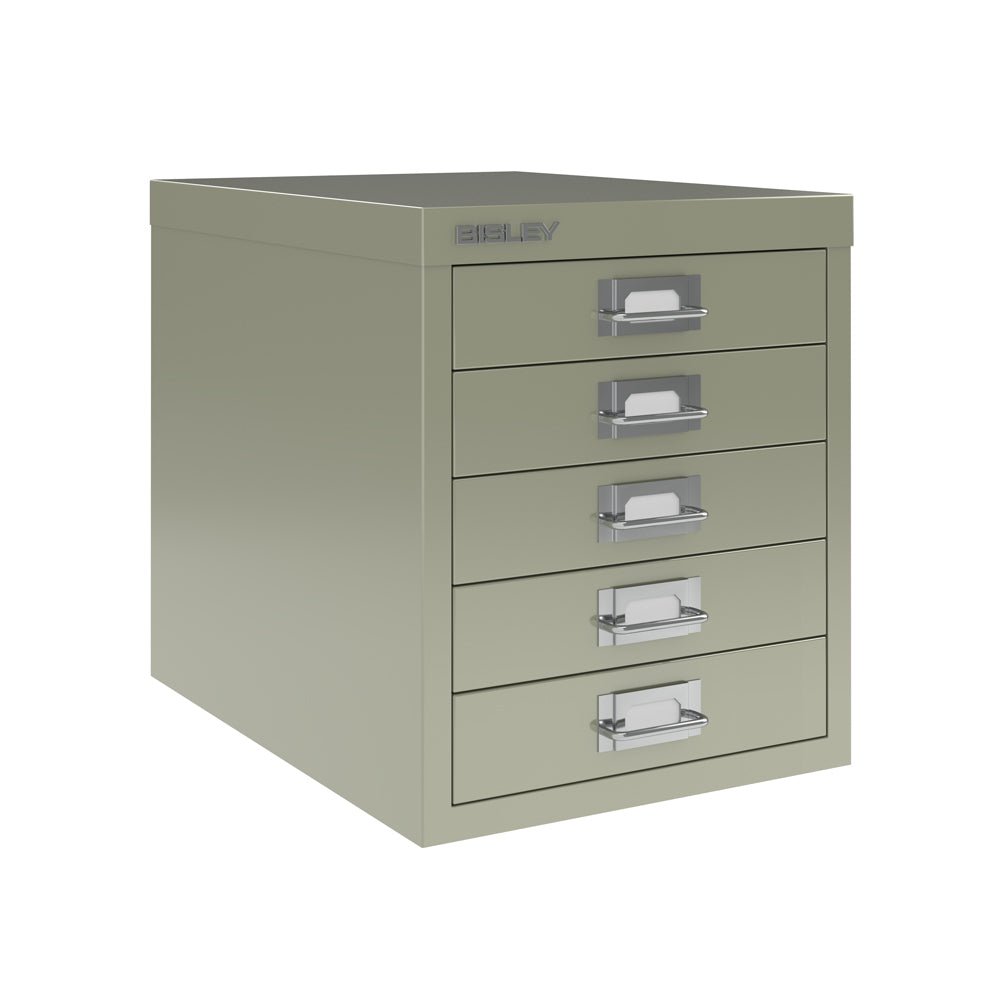 Bisley MultiDrawer™ L125 - 5 Schubladen - Gesamthöhe 380 mm - DIN A4 - Alle Farben - jetzt auf Rechnung bestellen - Büromöbel Plus