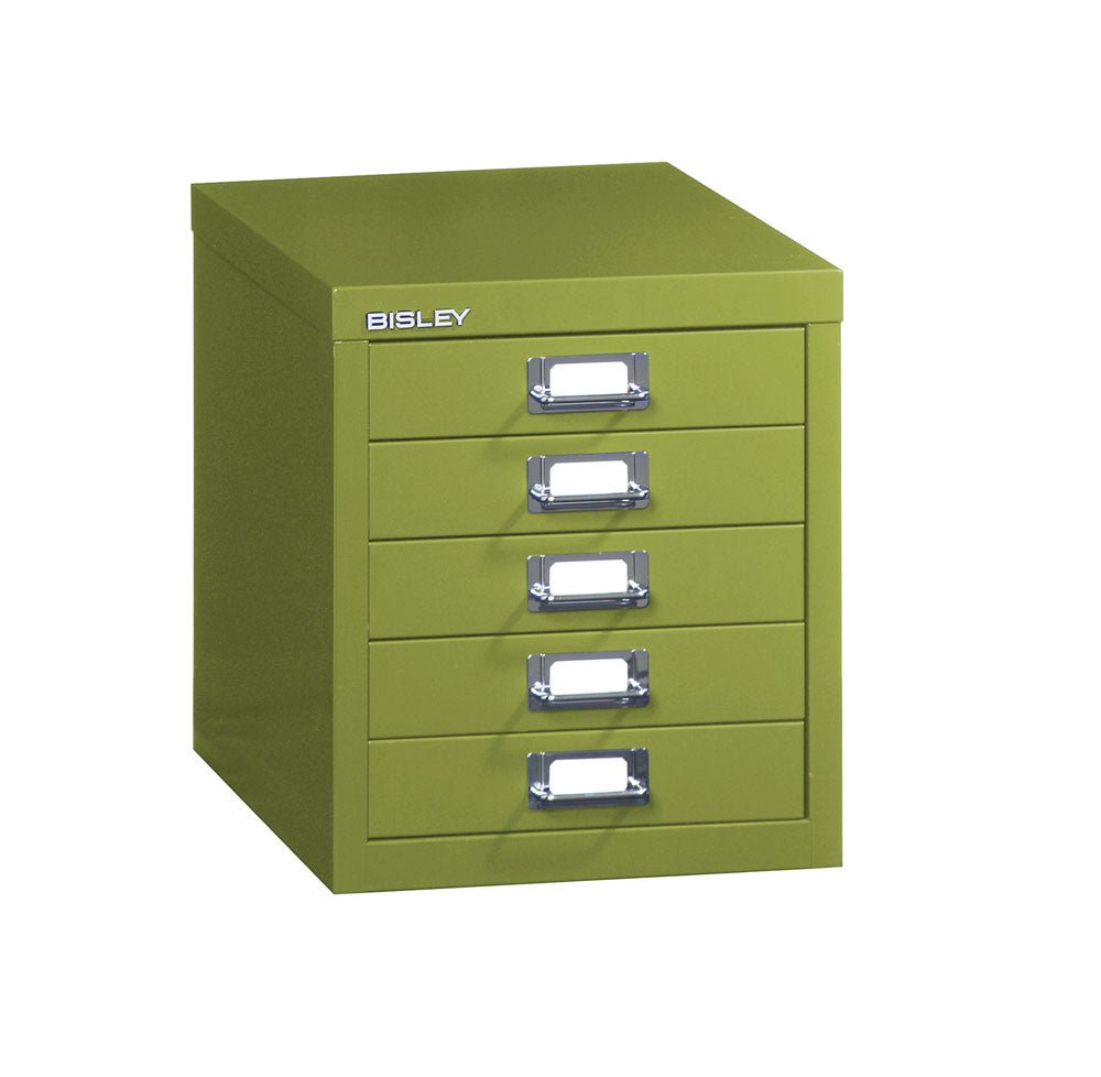 Bisley MultiDrawer™ L125 - 5 Schubladen - Gesamthöhe 380 mm - DIN A4 - Alle Farben - jetzt auf Rechnung bestellen - Büromöbel Plus